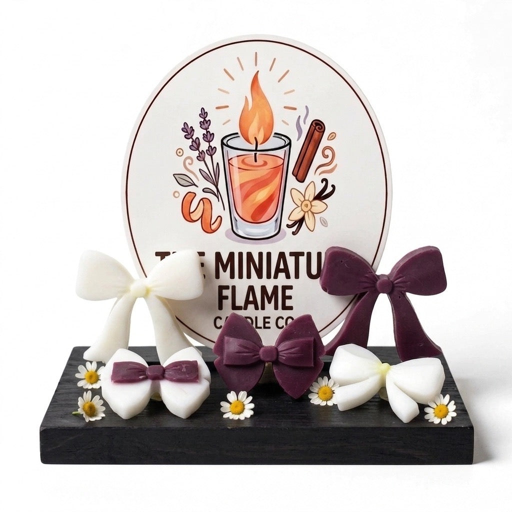 Miniature Bow Wax Melts (Assortment of 3)