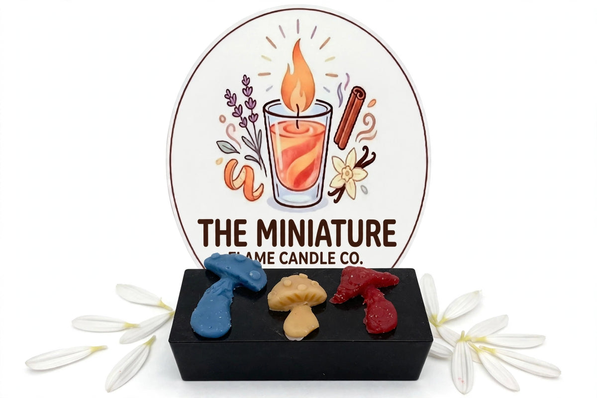 Miniature Shroom Wax Melts  (Assortment of 3)