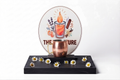 Miniature Gold Teacup Candle Holder