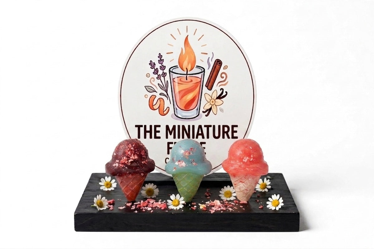 Miniature Ice Cream Cone Wax Melts