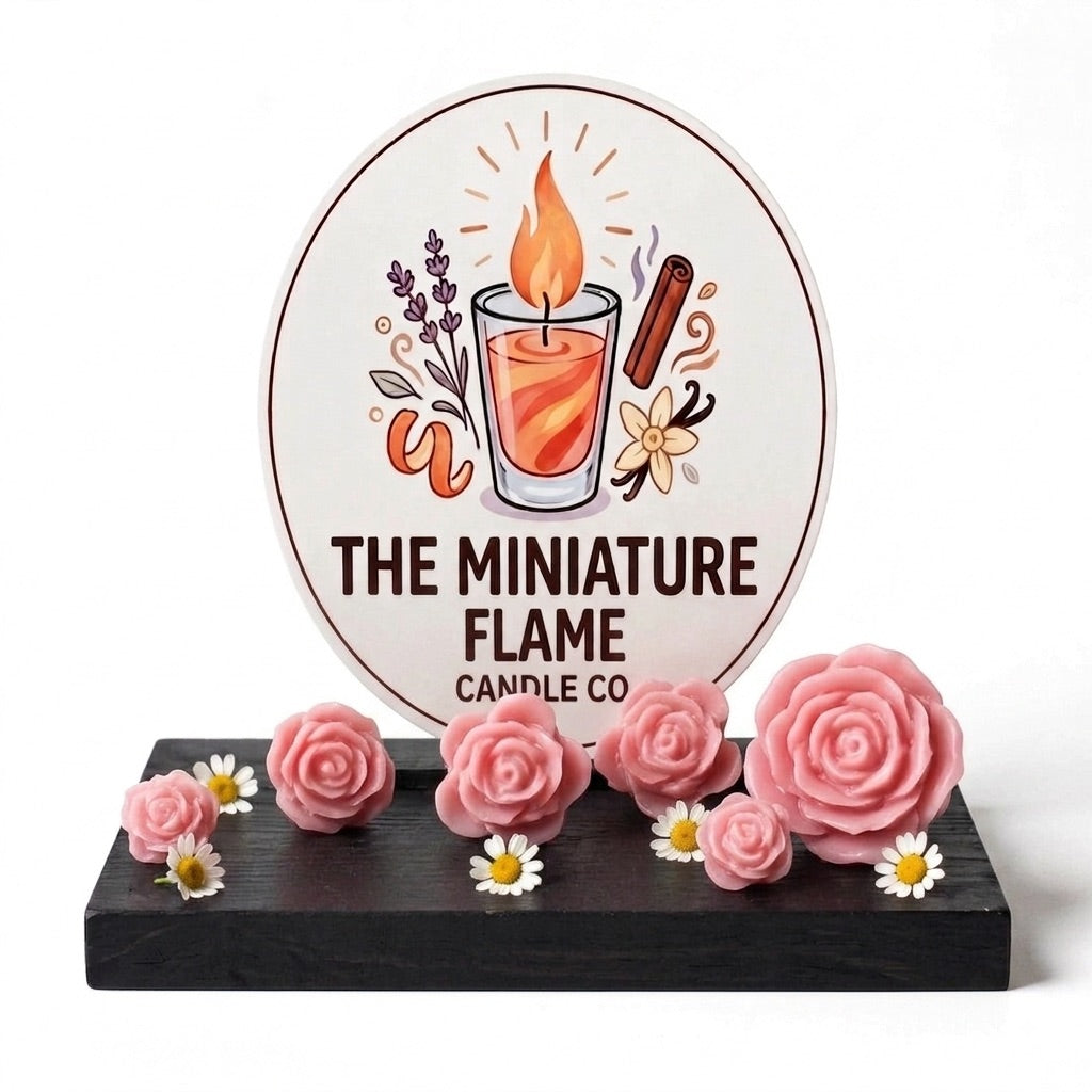 Miniature Flower Wax Melts  (6ct Asst)