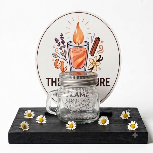 Miniature Mason jr Candle