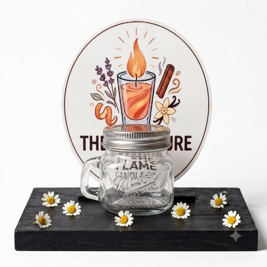 Miniature Mason jr Candle